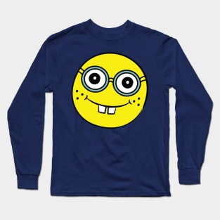 Nanalan cute face peepo Long Sleeve T-Shirt